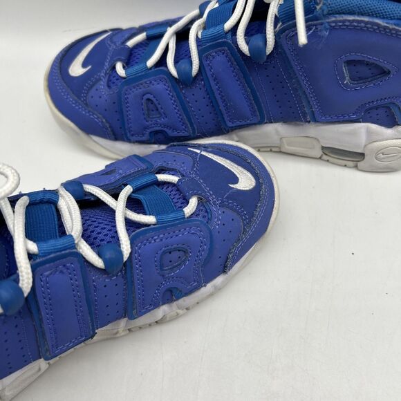 Nike Air More Uptempo 4.5Y Low Medium Blue DM1023-400 GS - Picture 7 of 11